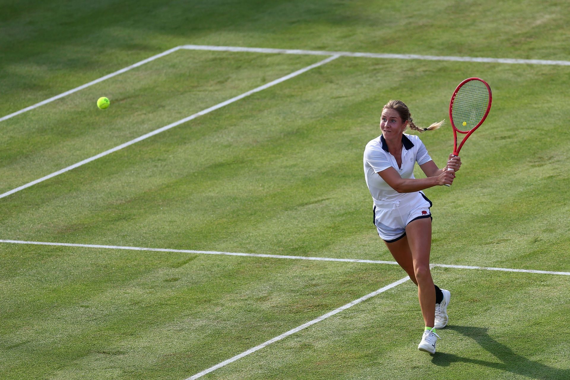 Anastasia Zakharova in action at HSBC Championships - Day Three - Source: Getty